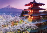 Puzzle - Educa Puzzle 2000 Widok na Fudżi Japonia Borras - miniaturka - grafika 1