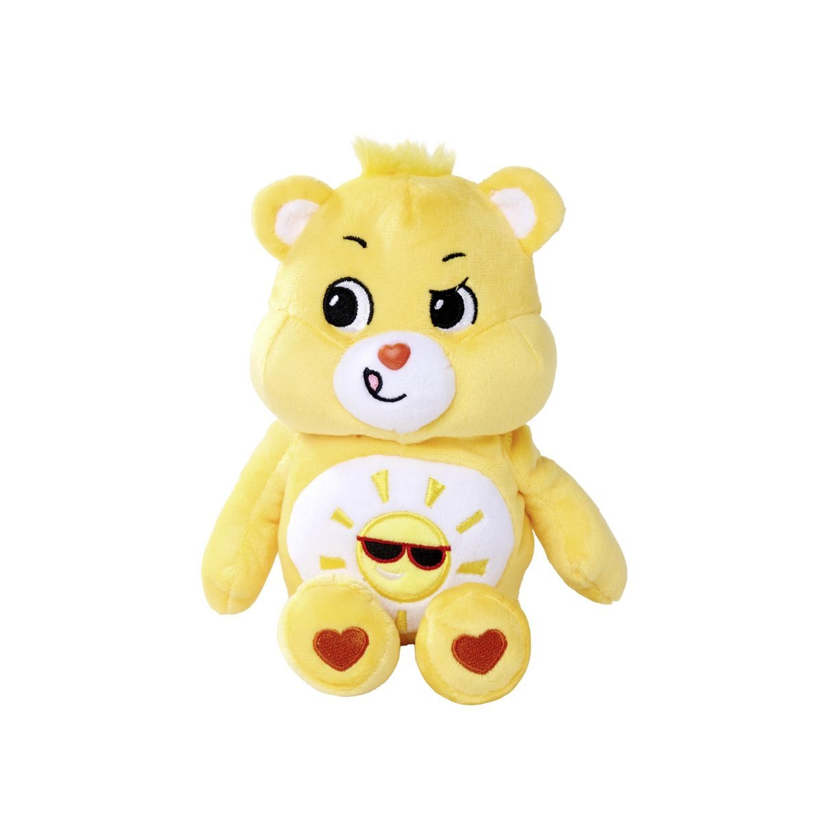Simba 6305878016 - miś szczęścia, miś słoneczny, 23 cm, pluszowa figurka, żółta