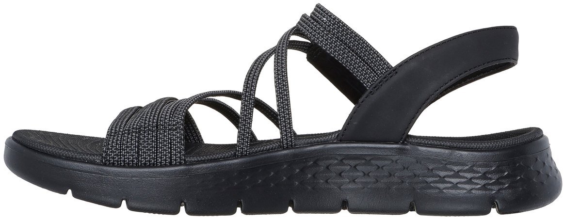 Skechers Skechers damskie sandały GO WALK FLEX SANDAL EMMA 141473 BKGY 35