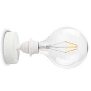 Lampy ścienne - Sotto Luce Ścienna LAMPA loft UNO 5902429656170 Sotto Luce okrągła OPRAWA metalowy kinkiet loftowy biały 5902429656170 - miniaturka - grafika 1