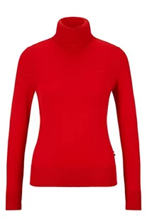 BOSS Damski sweter z dzianiny w kolorze jasnoczerwonym, XL (DE) - Swetry damskie - miniaturka - grafika 1