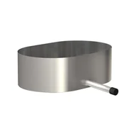 Rury i kanały wentylacyjne - Denko odskraplacza 120 - 204/0.8 mm MK - miniaturka - grafika 1