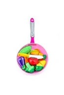 Zabawy w naśladowanie dorosłych - Zestaw warzyw do krojenia - miniaturka - grafika 1