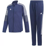 Dresy i komplety dla chłopców - Adidas dres komplet dziecięcy Tiro Suit r.164 - miniaturka - grafika 1