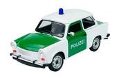 Samochody i pojazdy dla dzieci - Welly Trabant 601 Polizei 1:24 Samochów Nowy Metalowy Model - miniaturka - grafika 1
