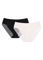 Majtki damskie - Majtki figi Parija 2-pak Esotiq pastelowy róż, czarny S - miniaturka - grafika 1