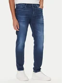 Spodnie męskie - BOSS Jeansy H-Re.Maine 50550938 Granatowy Regular Fit - miniaturka - grafika 1