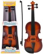 Instrumenty muzyczne dla dzieci - Urwiskowo, skrzypce dla dzieci smyczek 4 struny pomarańczowe - miniaturka - grafika 1