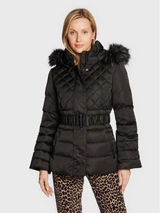 Guess Kurtka puchowa Laurie W2BL60 WEX52 Czarny Regular Fit - Kurtki damskie - miniaturka - grafika 1