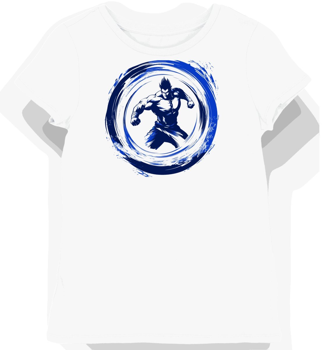 Koszulka damska biała z nadrukiem sportowego sumo XL