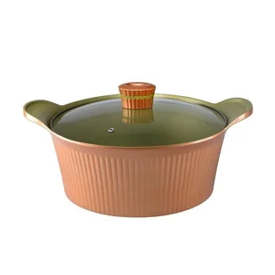 Garnek aluminiowy Florina Forest z pokrywką 28 cm 6 l - Garnki - miniaturka - grafika 1