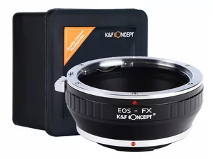Adapter CANON EOS EF na FX Fuji X-Pro1 X-E1 X-T1 - Paski, szelki, uprzęże foto - miniaturka - grafika 1