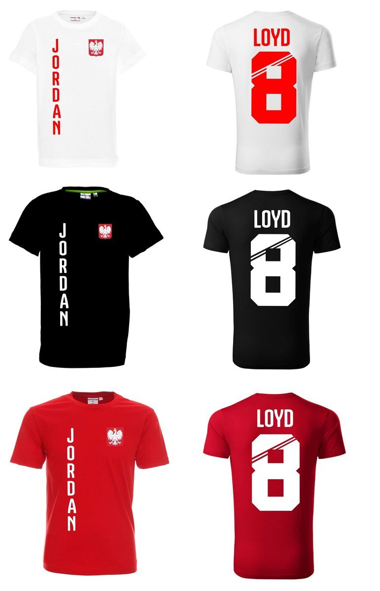 Koszulka POLSKA Jordan LOYD 8 EuroBasket