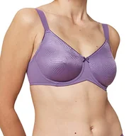 Biustonosze - Triumph Essential Minimizer W X Biustonosz minimizer Kobiety, Purple Rain 75F - miniaturka - grafika 1