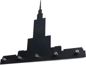 Wieszaki i stojaki - Wieszak Pałac XL grafitowy - miniaturka - grafika 1