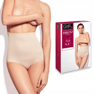 Figi Modelujące Wysoki Stan Bikini High Waist - M - Majtki damskie - miniaturka - grafika 1