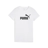 Koszulki sportowe damskie - Damska koszulka ESS No. 1 Logo PUMA White - miniaturka - grafika 1