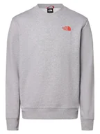 Bluzy męskie - The North Face Męska bluza nierozpinana Mężczyźni Bawełna szary marmurkowy, XL - miniaturka - grafika 1