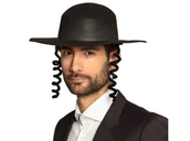 Dodatki do strojów karnawałowych - Kapelusz Rabin - 1 szt. - miniaturka - grafika 1