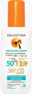 Balsamy i kremy do opalania - Kolastyna Emulsja ochronna dla dzieci SPF50+ 150ml - miniaturka - grafika 1