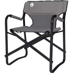 Krzesło ogrodowe COLEMAN Deck Chair Czarny - Fotele i krzesła ogrodowe - miniaturka - grafika 3