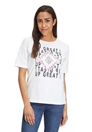 Bluzy damskie - Cartoon Bluza damska 2474/7041, biała/ciemnoniebieska, XL (DE) - miniaturka - grafika 1