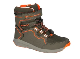 Tom Tailor Kids Chłopięce 4270040006 śniegowce, khaki pomarańczowy, 32 EU - Śniegowce damskie - miniaturka - grafika 1