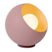 Lampy stojące - Kulista stołowa lampka Doredos 51500/20/66 Lucide metalowa różowa - miniaturka - grafika 1