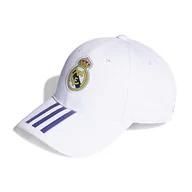 Czapki damskie - adidas, Real Bb Cap, czapka baseballowa, biała/fioletowa/czarna, Osfl, unisex - miniaturka - grafika 1