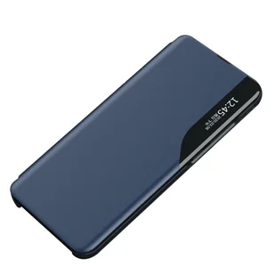 Eco Leather View Case etui Samsung Galaxy A54 5G z klapką podstawka niebieskie - Etui i futerały do telefonów - miniaturka - grafika 2