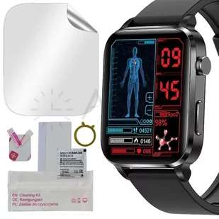 SZKŁO FOLIA HYDROŻELOWA PRO Smartwatch Aries Watches F100 - Akcesoria do smartwatchy - miniaturka - grafika 1