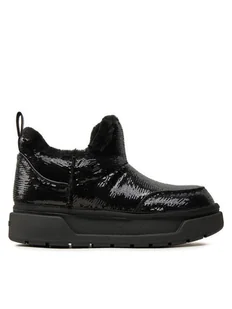 Guess Botki Uniea FLFUNE FAM10 Czarny - Botki damskie - miniaturka - grafika 1