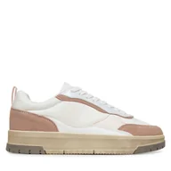 Sneakersy damskie - Sneakersy Napapijri Sand NP0A4IR6 Biały - miniaturka - grafika 1