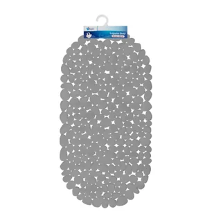 Mata antypoślizgowa Laguna 66 x 39 cm szara - Maty antypoślizgowe - miniaturka - grafika 1