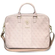 Torebki damskie - Guess Torba GUCB15G4GFPI 16" różowy /pink 4G Big Logo - miniaturka - grafika 1