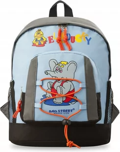 Bag street BAG STREET PLECAK PLECACZEK DO SZKOŁY DO PRZEDSZKOLA BAG STREET - NIEBIESKI 4020BLUE - Plecaki szkolne i tornistry - miniaturka - grafika 1