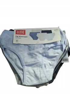 CLEVE MAJTKI FIGI DZIEWCZĘCE 5-PAK 98/104 s306 - Majtki damskie - miniaturka - grafika 1