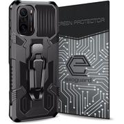 Etui i futerały do telefonów - Exoguard Predator +Szkło - Xiaomi Poco F3 / F3 Pro / Mi 11I - Pancerne Case Obudowa Futerał - miniaturka - grafika 1