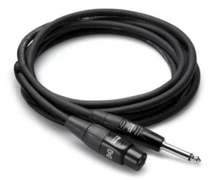 Hosa Kabel mikrofonowy PRO XLRf – TS, 1.5m - Kable - miniaturka - grafika 1