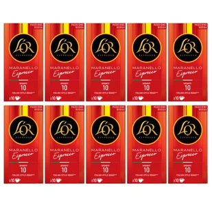 Kapsułki L'or Espresso Maranello do Nespresso(r)* 90+10 kaw Gratis! - Kawa w kapsułkach i saszetkach - miniaturka - grafika 1
