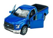 Samochody i pojazdy dla dzieci - Welly 2015 Ford F-150 Regular Cab Niebieski 1:34 Samochód Nowy Metalowy Model - miniaturka - grafika 1
