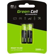 Ładowarki i akumulatory - Green Cell Akumulator Green Cell 2x AA HR6 2000mAh GR06 - miniaturka - grafika 1