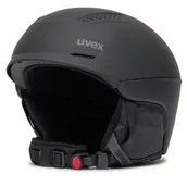 Kaski narciarskie - Kask narciarski Uvex Ultra 5662486007 Czarny - miniaturka - grafika 1