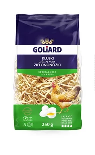 Goliard Kluski Z Jaj Kury Zielononóżki 250G - Makaron - miniaturka - grafika 1