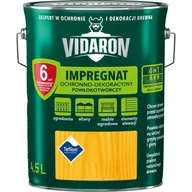 Farby i impregnaty do drewna - $241nie$242ka Impregnat do drewna sosna z$243ocista 4,5 L Vidaron ABJNJP - miniaturka - grafika 1