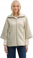 Bluzy damskie - TOM TAILOR BEŻOWA BLUZA Z SZEROKIMI RĘKAWAMI L JYB - miniaturka - grafika 1