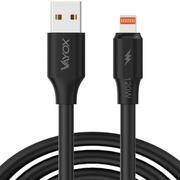 Kable USB - Kabel USB - lightning 120W 3A 1m fast line czarny VA0120 Vayox - miniaturka - grafika 1
