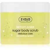 Peelingi do ciała - Ziaja Cukrowy peeling ciałaLemon Ciasto Sugar Body Scrub) ) 300 ml - miniaturka - grafika 1