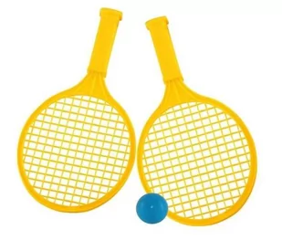 Bączek Rakietka plażowa - żółta średnia 00862 - Zabawki i gry sportowe - miniaturka - grafika 1