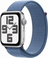 Smartwatch - Apple Watch SE GPS Koperta 44mm Opaska sportowa Niebieski - miniaturka - grafika 1